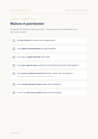 Aperçu de la checklist — page 4